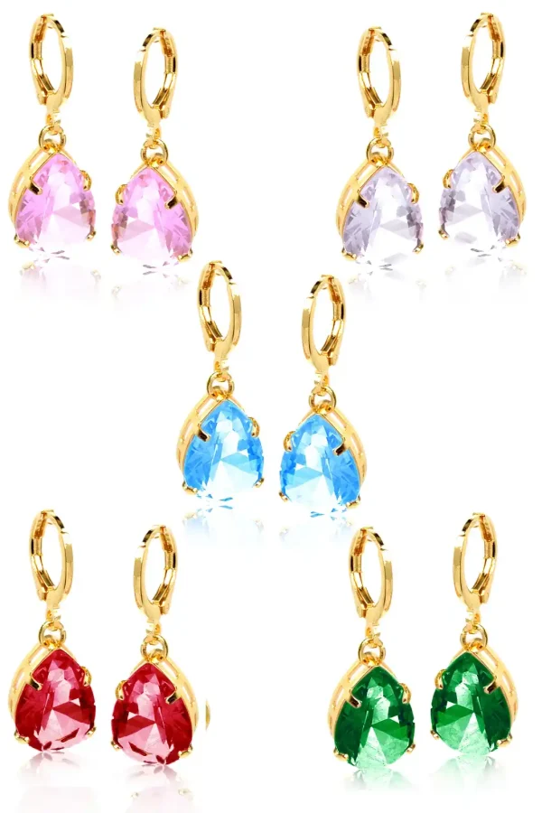 Atacado Kit Brinco Pequeno Banhado A Ouro